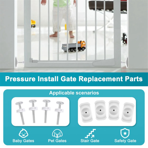 4PCS Gate Threaded Spindle Rod Pressure Gate Replacement Parts 1
