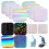 200Pcs Square Button Maker Supplies Glittering Film 2