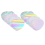 200Pcs Heart Button Maker Supplies Glittering Film 1