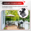 Supporto per ombrellone portatile da giardino e cortile 6