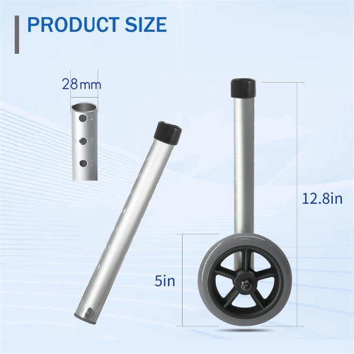 Walker Wheel, Walker Wheels Replacement 5 Inch, Wheels for Walkers 2