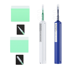 Kit de caneta de limpeza de fibra óptica de 2,5+1,25 mm