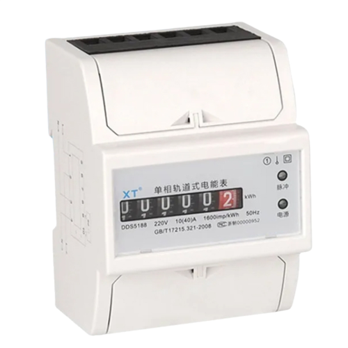 5-60A 4P LED Din Rail Strom Stromverbrauch Wattmeter