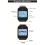 Wireless Restaurant Pager Calling System with Watch Call Button Black 3