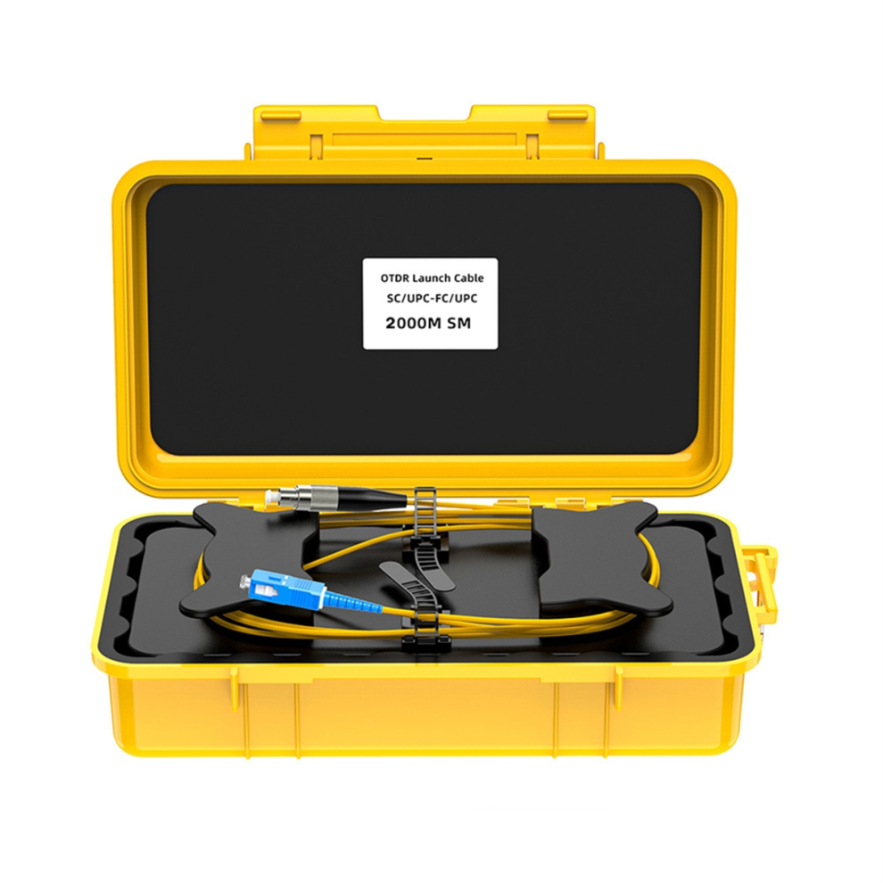 Fiber Rings Fiber Optic Otdr Launch Cable Box 2Km Sc/Upc-Fc/Upc 4851337051298