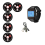 Wireless Restaurant Pager Calling System with Watch Call Button Black 1