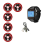Wireless Restaurant Pager Calling System with Watch Call Button Red 1