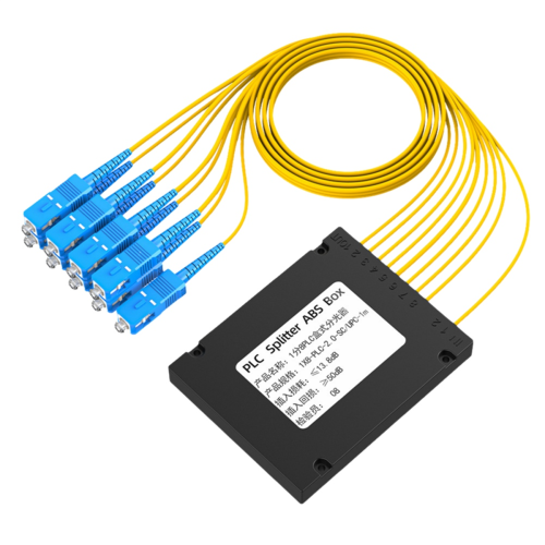 Splitter Fibra Ottica PLC 1x8 SC APC – Scatola FTTH Monomodale