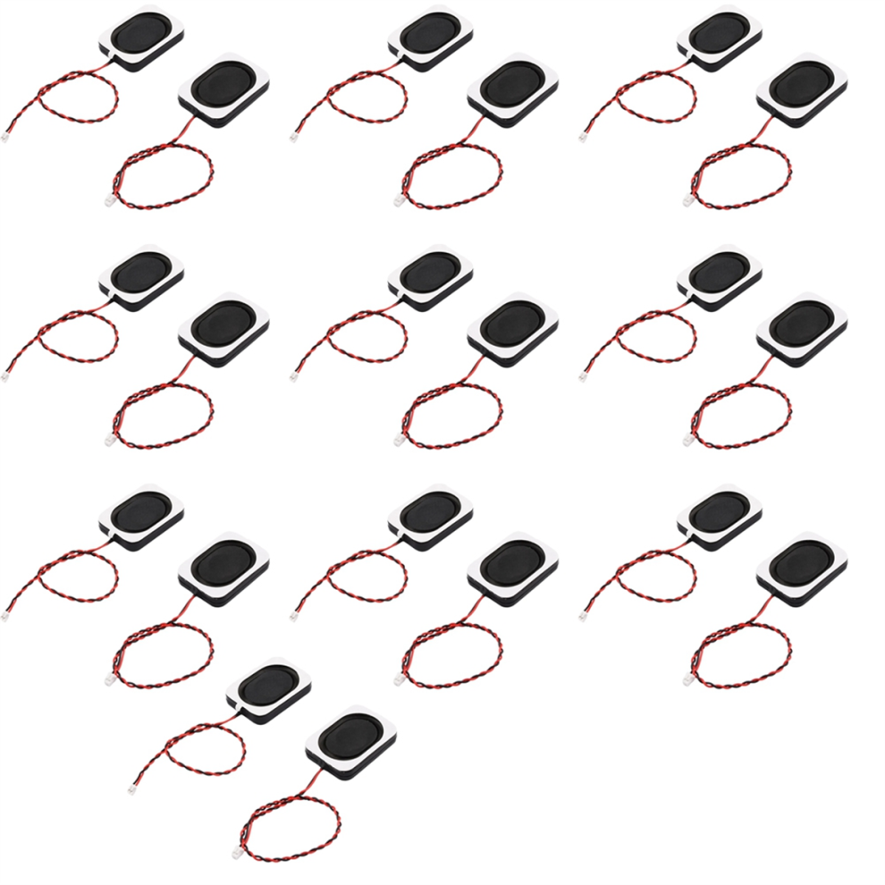20Pcs 4 Ohm 3W Speaker 1.25 Terminal 4851337050666
