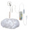 3D Cloud RGB Light Compact Thundercloud Light Rhythm-Based Night Lamp 1