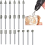 20Pcs Diamond Grinding Bits,120 Grit 1/8in Shank 1