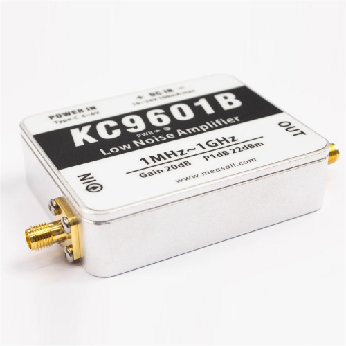 Ενισχυτής χαμηλού θορύβου KC9601B 1-1000MHz Μονάδα LNA υψηλής γραμμικότητας 21dB 1