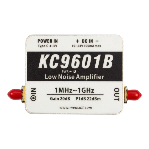 Ενισχυτής χαμηλού θορύβου KC9601B 1-1000MHz Μονάδα LNA υψηλής γραμμικότητας 21dB