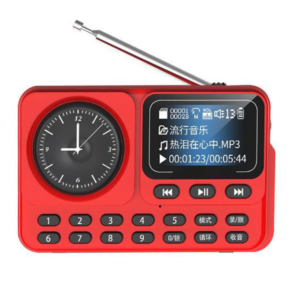 Multifunctional Clock Fm Radio Bluetooth Speaker 4851337056606