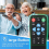 Universal Remote for Seniors, Elderly - Big Button, 2-Device Control 4