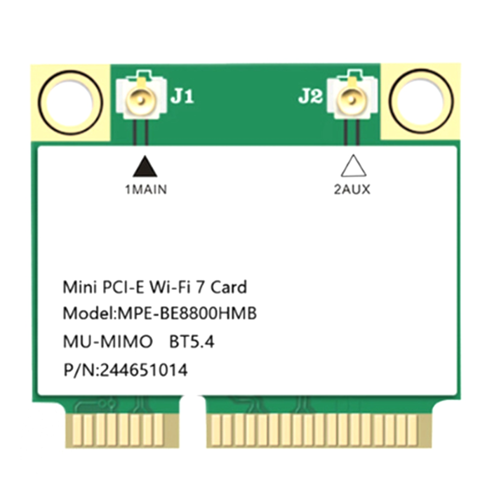 Wireless Network Wifi Card Adapter Wifi 7 Mini-Pcie Adapter 4851337062225