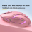 Drahtlose Maus 2,4G Computer Maus Nette Gaming Maus Drahtlose 2