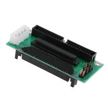SCSI SCA 80 PIN naar 68 50 PIN SCSI Adapter Converter Kaartbord