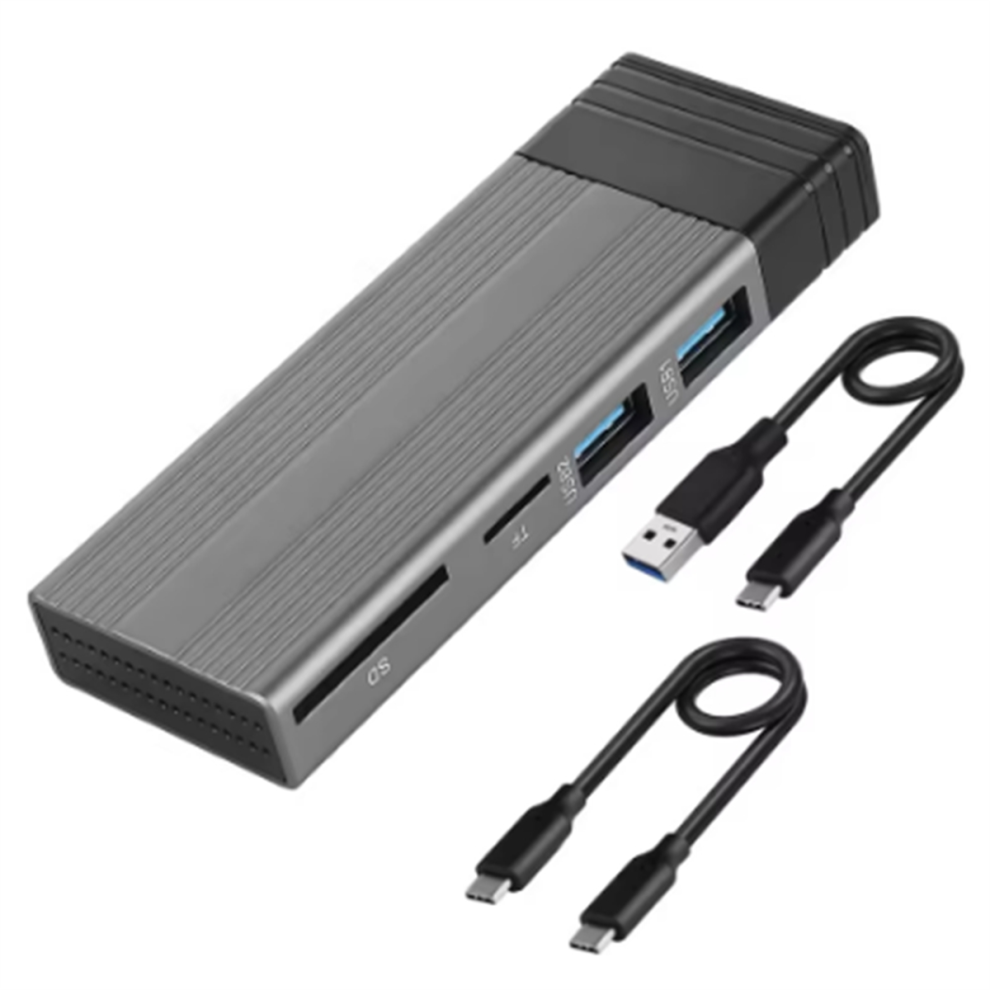 M2 Nvme Ngff Ssd Enclosure Case 10Gbps Usb C Hub 4851337064793