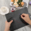 4pcs Plastic Mesh Canvas 14 CT Black Plastic Mesh Canvas Sheets 4