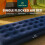 Green Haven Single Flocked Airbed – Lightweight Inflatable Camping Mat 2