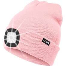ATNKE LED Lighted Beanie Cap,USB Rechargeable Running Hat Ultra Bright