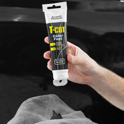 T-Cut Colour Fast Scratch Remover Colour Enhancer, Black, 150g 2