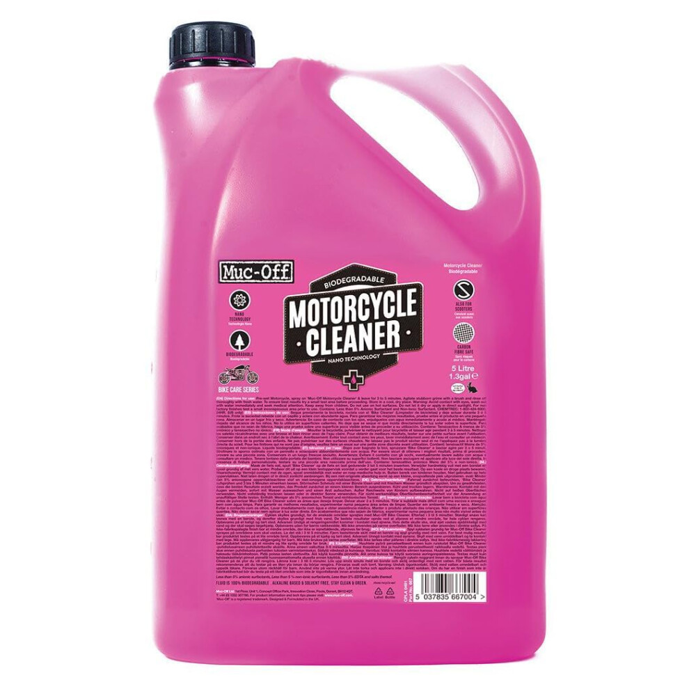 Muc-Off - Nano Tech Motorcycle Cleaner 5L 4650720604574