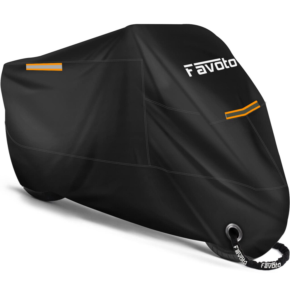 Favoto Motorbike Cover Waterproof Motorcycle Cover Outdoor Oxford Fabr 3283417200455