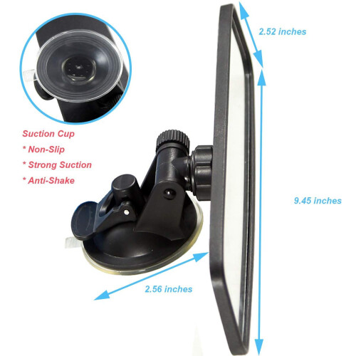 KITBEST Rear View Mirror Learner Driving Instructor Examiner Mirror Ca 2