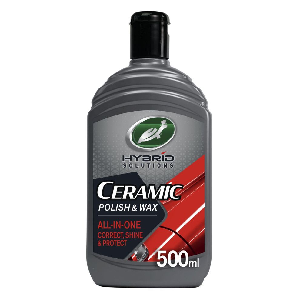 Turtle Wax 53341 Hybrid Solutions Ceramic Polish & Wax 500ml - All In