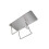 3Pcs Silver Toothbrush Holder Durable Wall-Mounted Toothpaste Rack 10