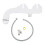 1/2in Bidet Toilet Attachment Adjustable Water 1