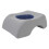 Face Down Pillow Soft Ergonomic Hollow Headrest 2