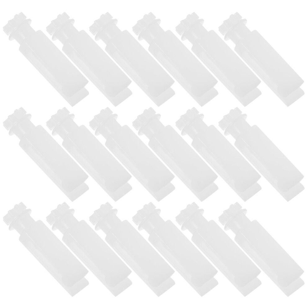 20 Stuks Katrolinzethouder Wit Reparatie Pp-image