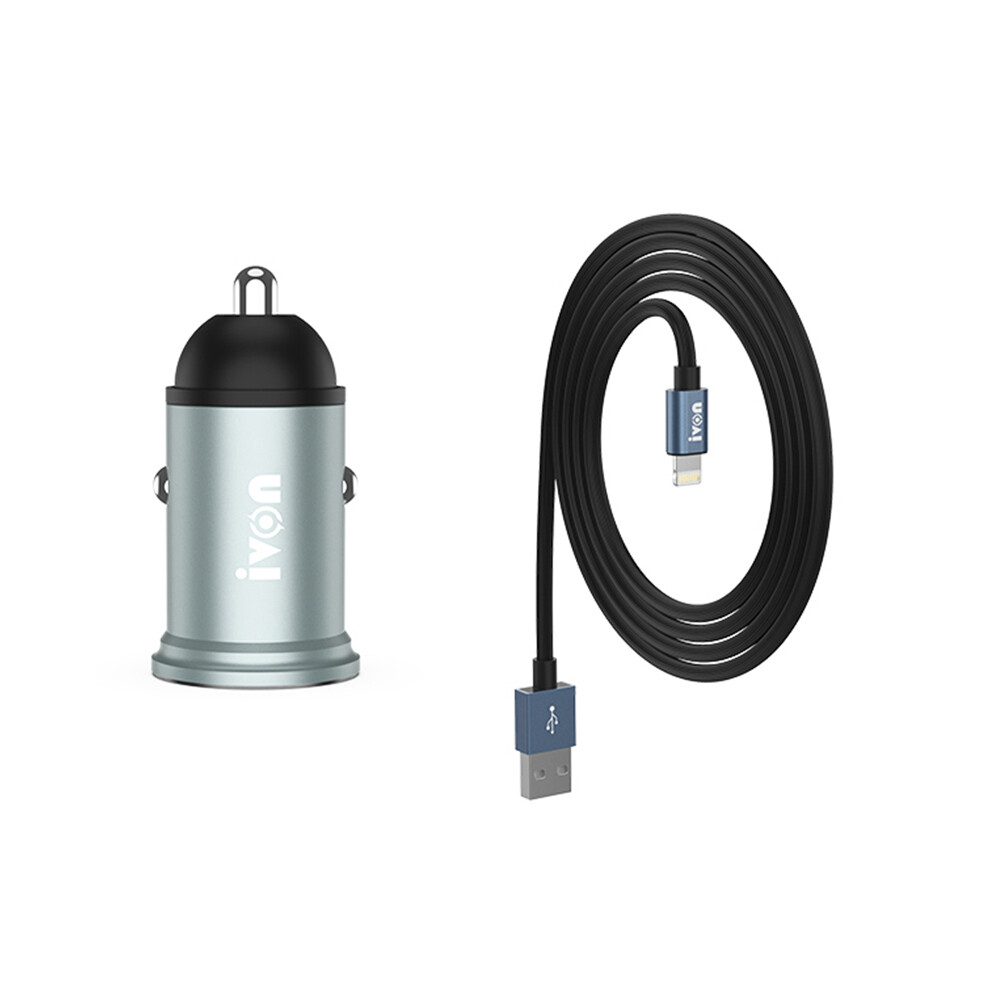 Cc37 3.1A Dual Usb Fast Charging Car Charger With 6914286653956