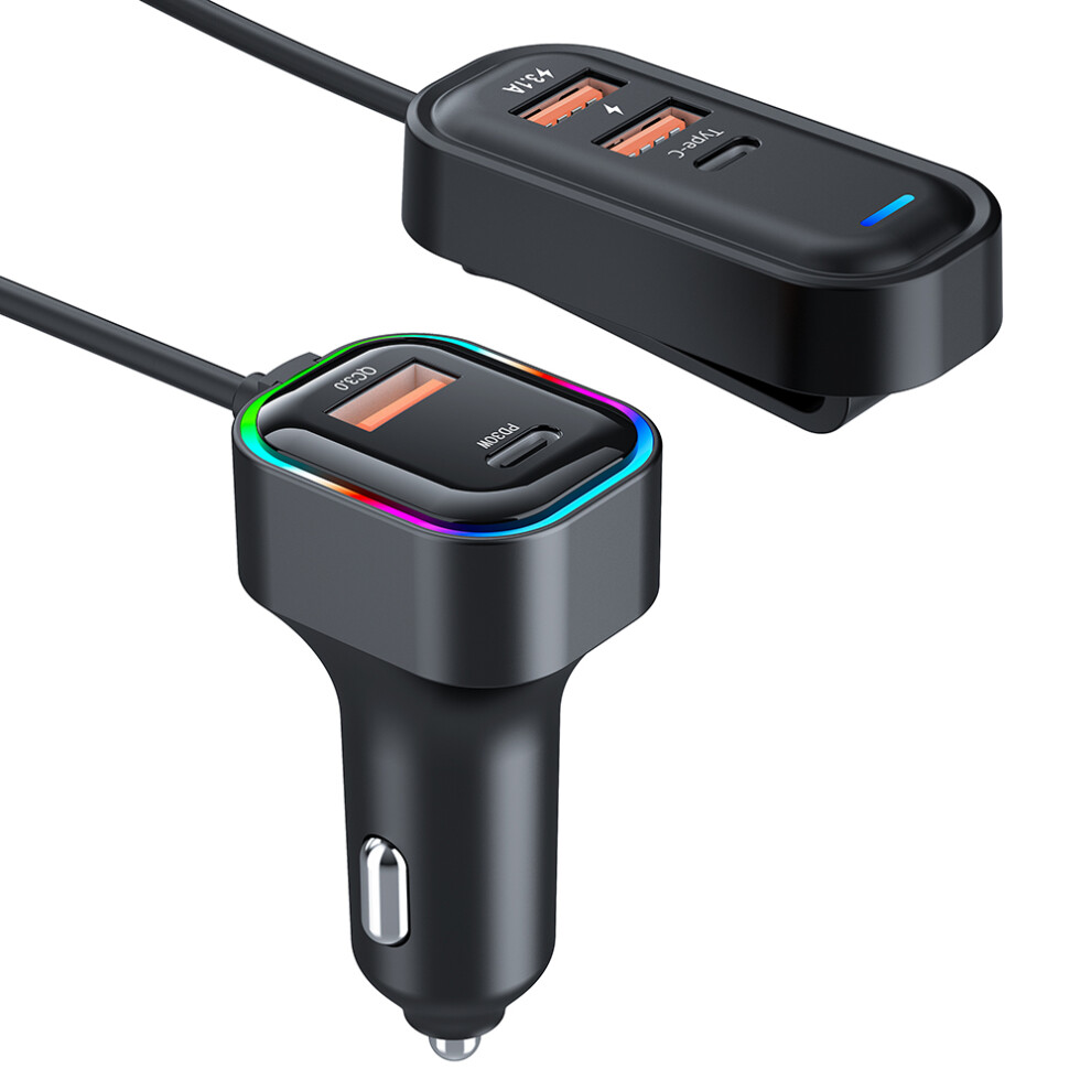 K5 66W Extension Cord Design 5 Ports Charging 6914281683002