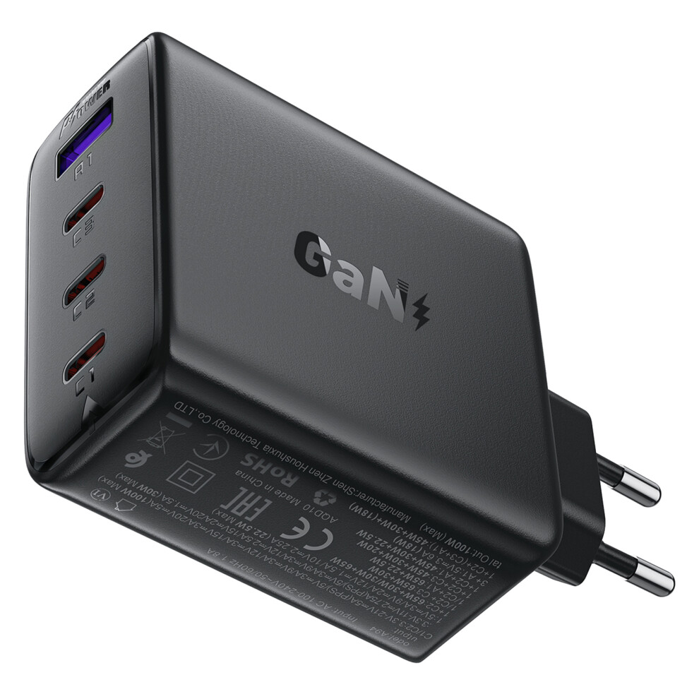 Acefast A94 Pd 100W Gan Phone Charger 3 Type-C 6914289123838