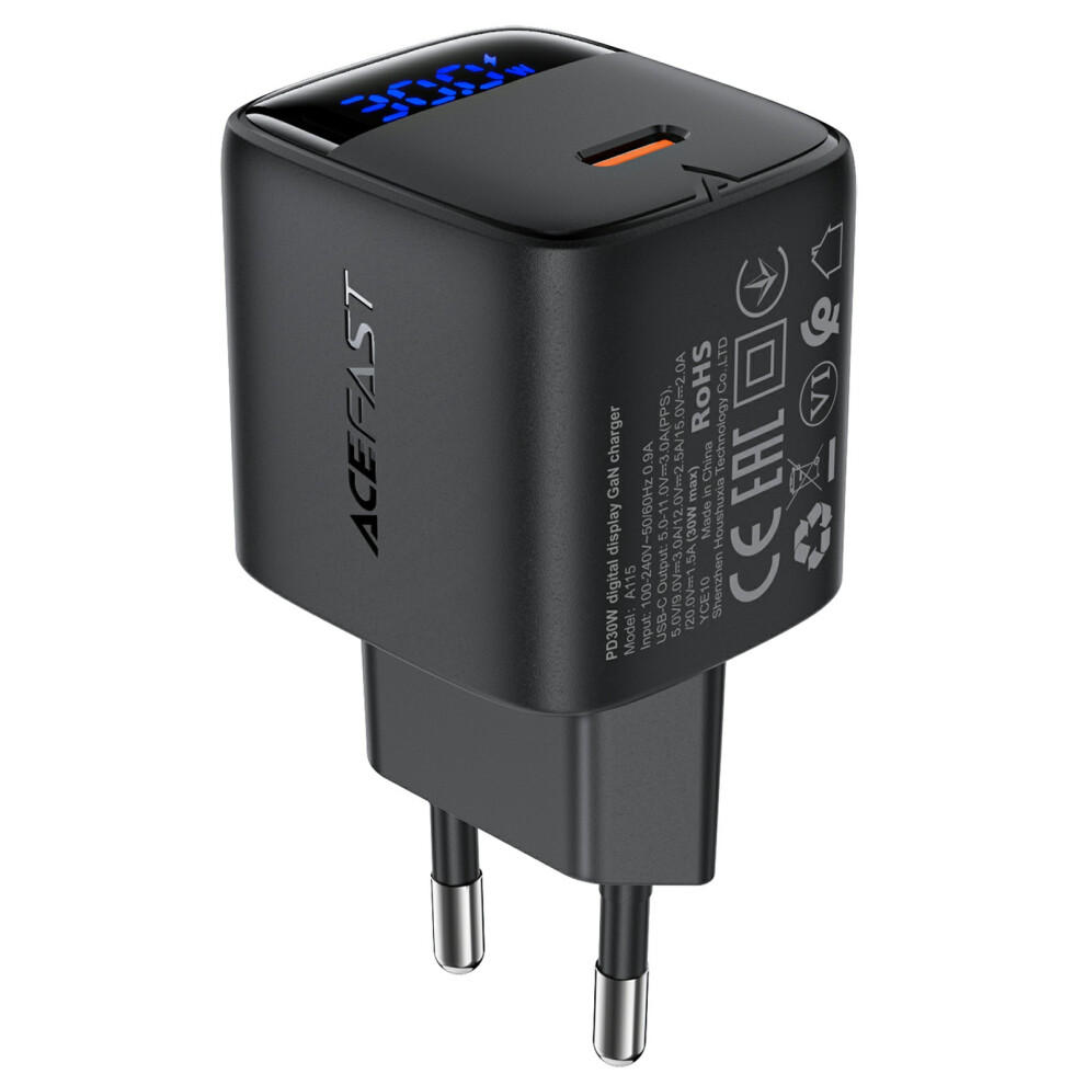 Acefast A115 Pd 30W Gan Usb-C Wall Charger With 6914284965907