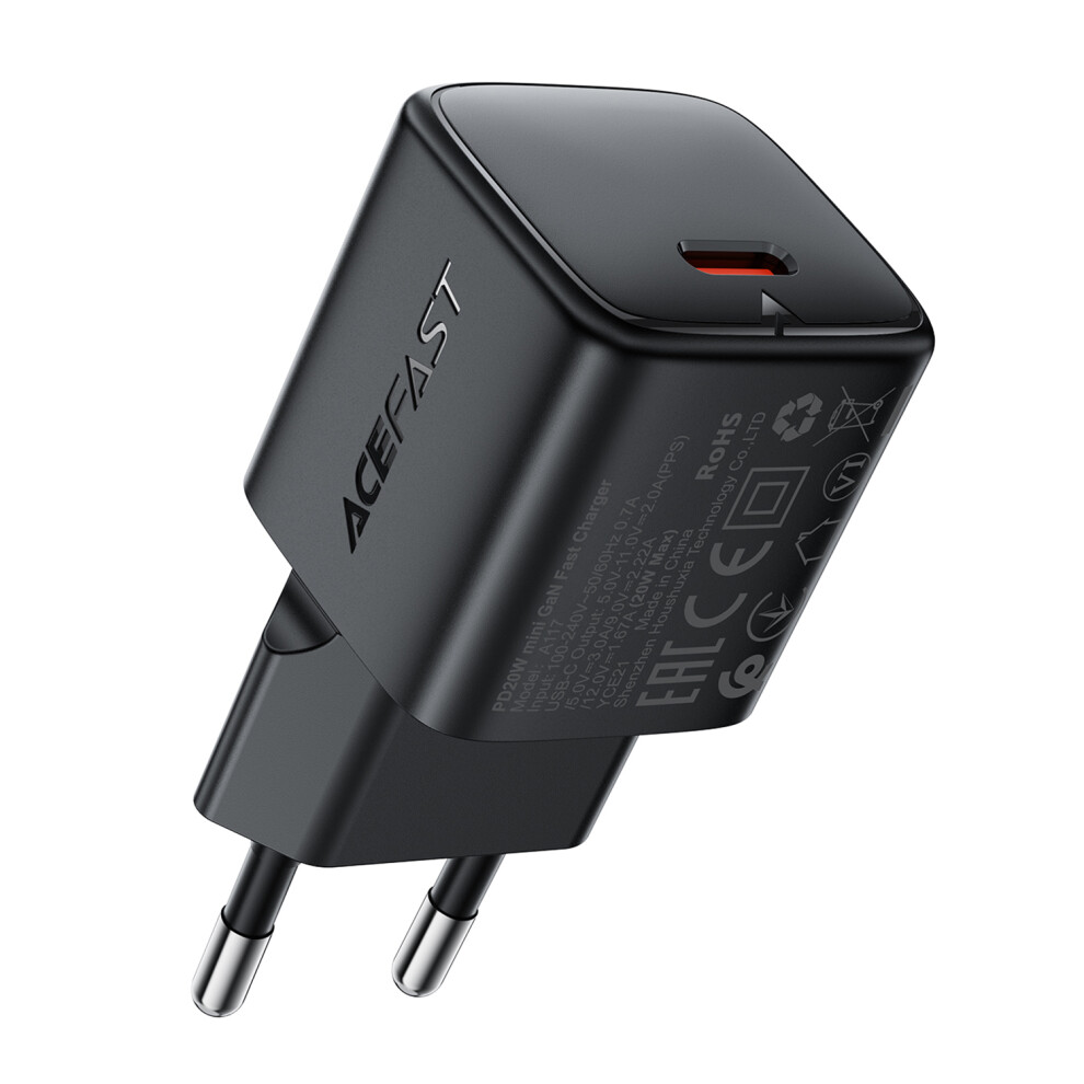 Acefast A117 Pd 20W Usb-C Fast Charger Mini Gan 6914289472547
