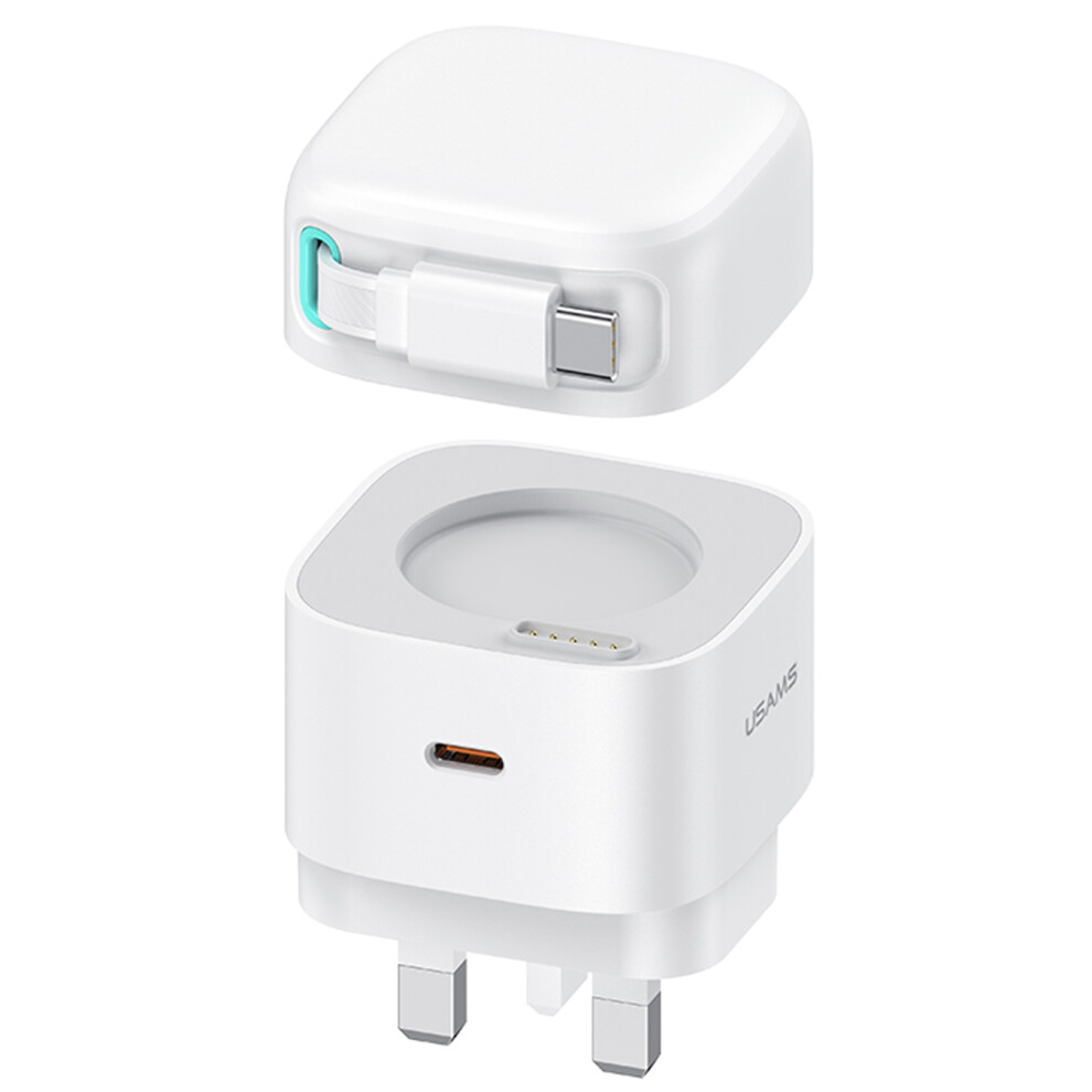 (White) Us-Cc204 Xmf Series Pd 35W Dual Output Gan Fast White 6914280168661