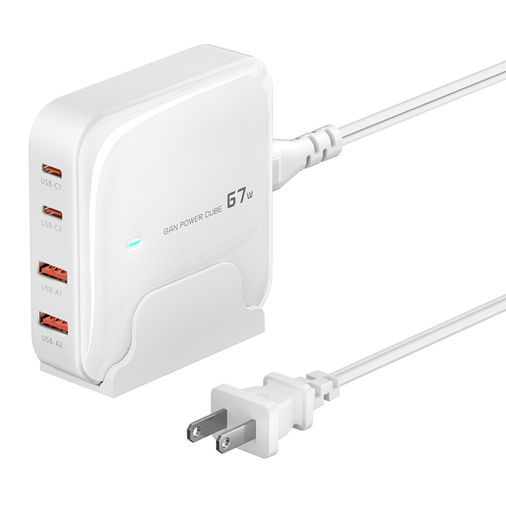 2 Type-C 2 Usb-A Pd 67W Fast Charging Adapter Gan 6914284244774