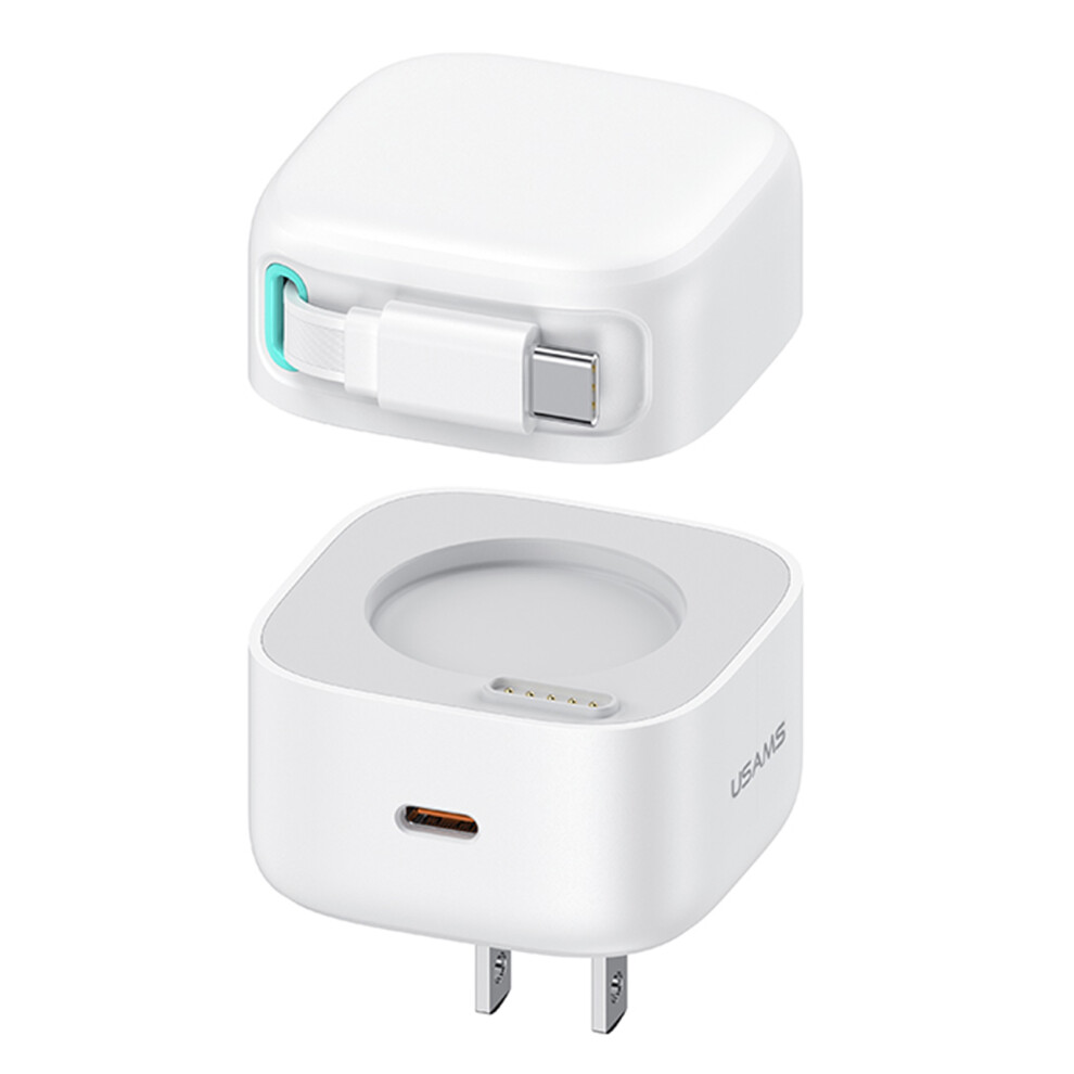 (White) Us-Cc203 Xmf Series Pd 35W Dual Output Gan Fast White 6914284674977