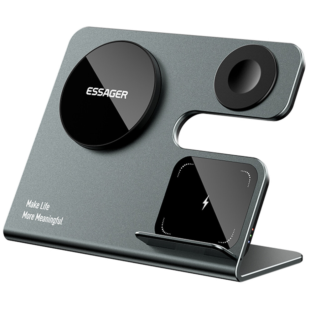 3-In-1 15W Magnetic Wireless Charger Desktop 6914288076388