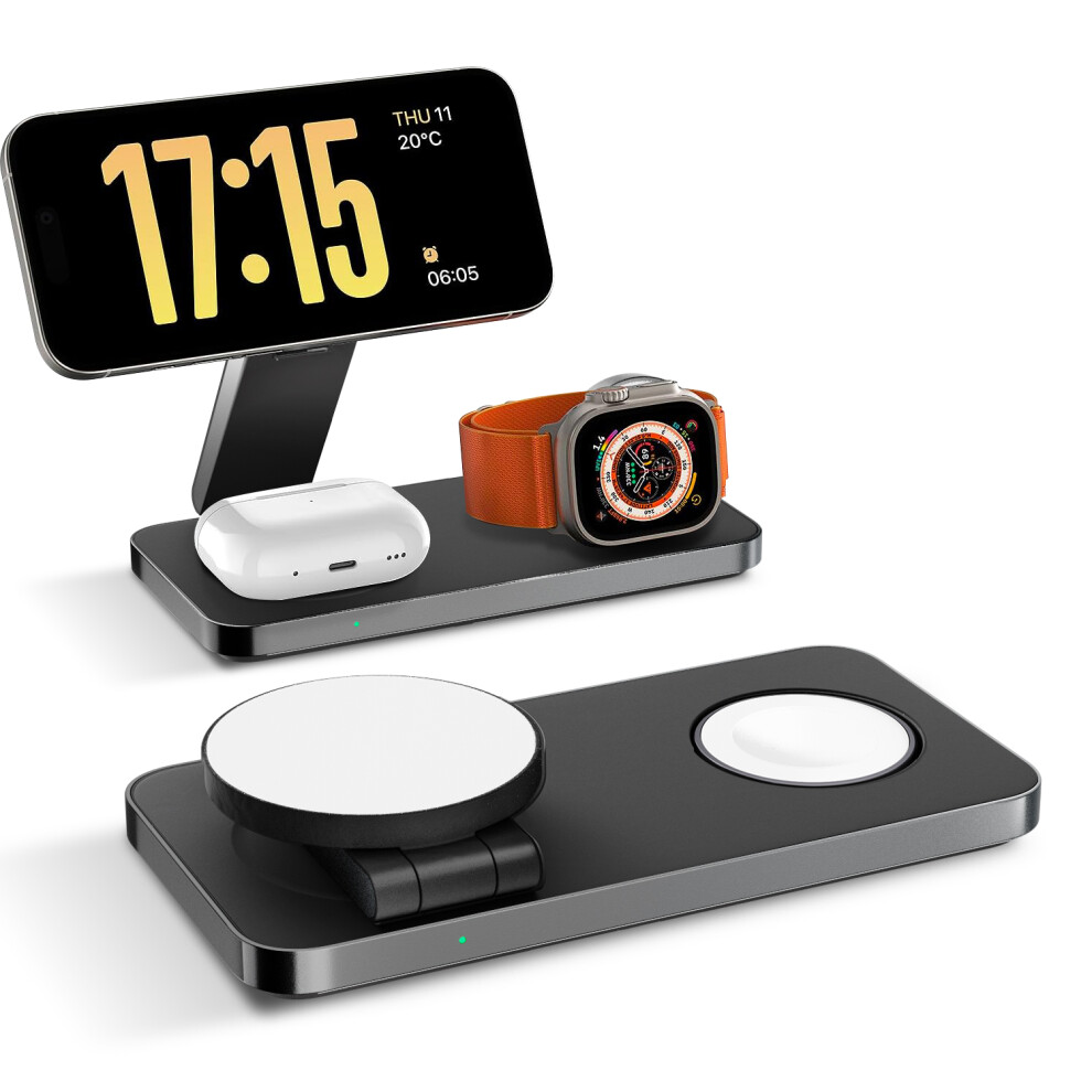 F8 For Iphone Iwatch Airpods 3-In-1 Charging 6914289184846