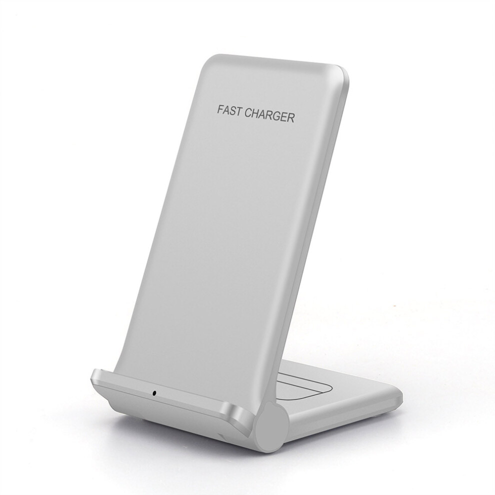 (White) 2 in 1 Wireless Charger Folding Bracket Fast-image-OPC-PJYQYJY-NEW