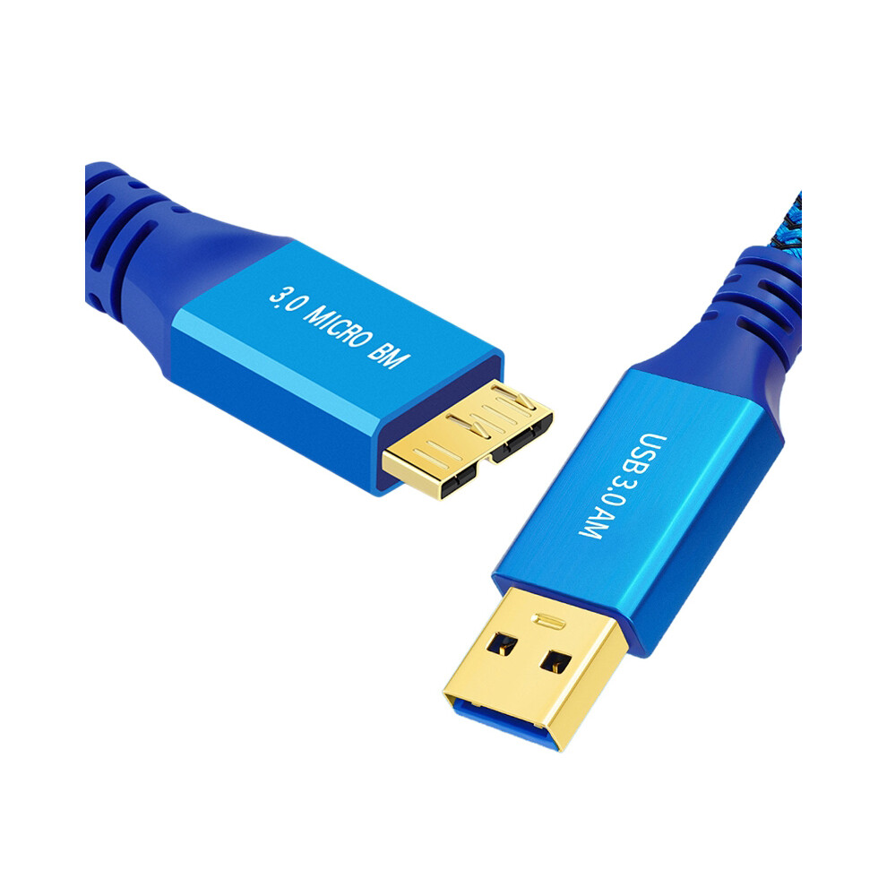 0.6M Usb 3.0 Male To Micro Usb 3.0 Male Braided Cable High Speed Data Transfer Charging Wire 6914289587579