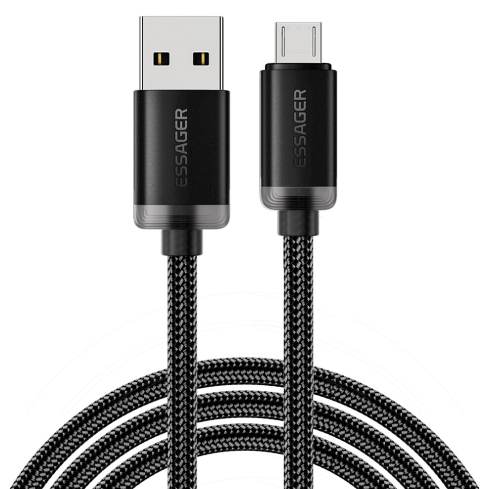 Essager Es-X60 2M Usb To Micro Phone Charging Cable Braided Data Cable 6914286238719