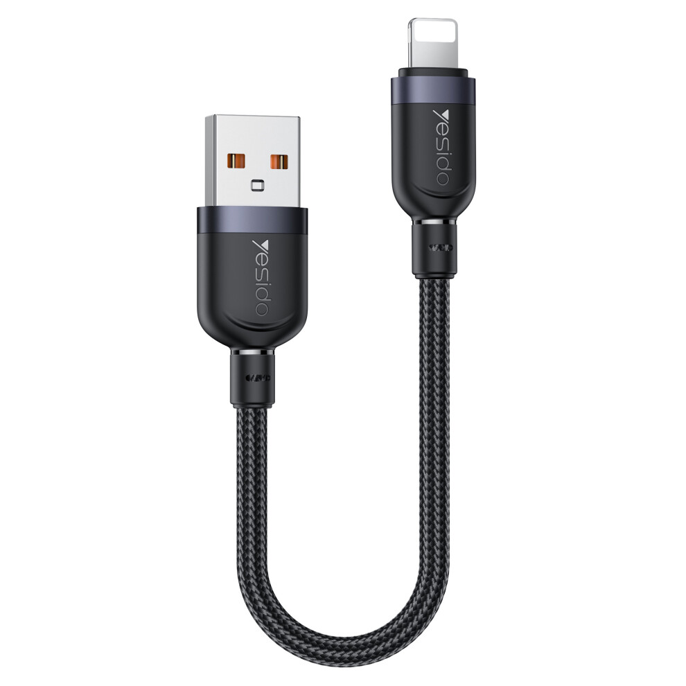 Yesido Ca131l 0.3M Usb A To Lightning 2.4A Fast Charging Cable Data Sync Cord For Iphone Ipad 6914287230880
