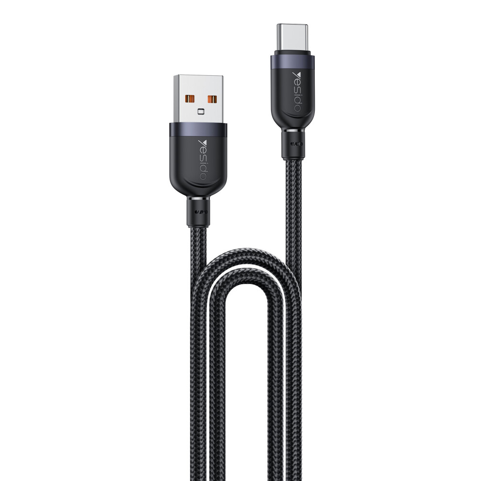 Yesido Ca133c 2M Usb A To Type C Braided Wire 3A Fast Charging 480Mbps Data Cable 6914280283906